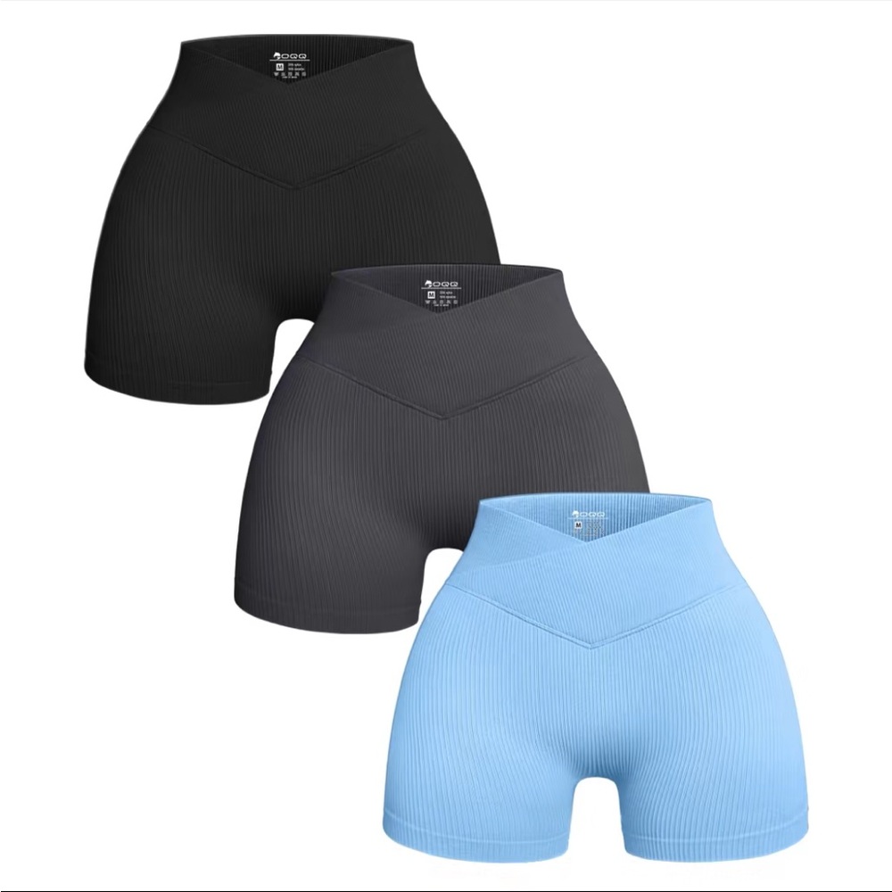 Seamless yoga shorts